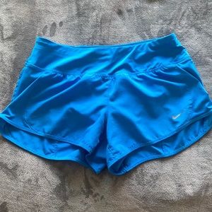 Blue Nike dri-fit running shorts!